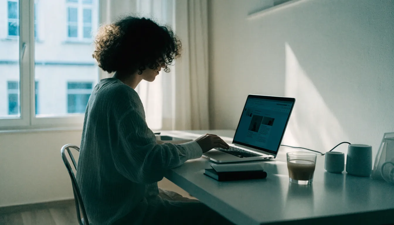 Người mới bắt đầu thiết lập website cá nhân trên máy tính
