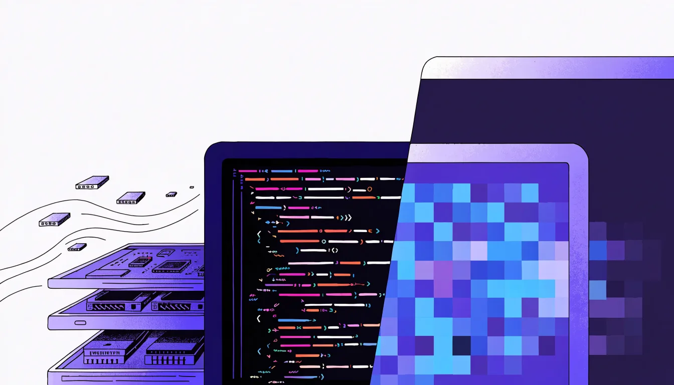 Minh họa nguyên nhân website chậm do hosting, mã nguồn và tài nguyên