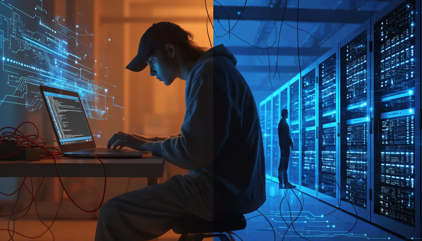 Người dùng mở Terminal để kết nối SSH tới VPS Linux