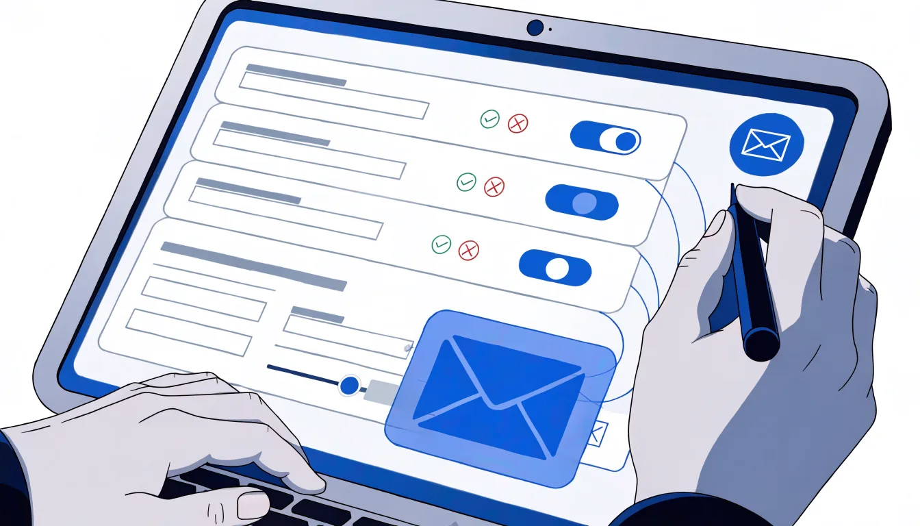 Kiểm tra các trường cấu hình SMTP trong trang quản trị website