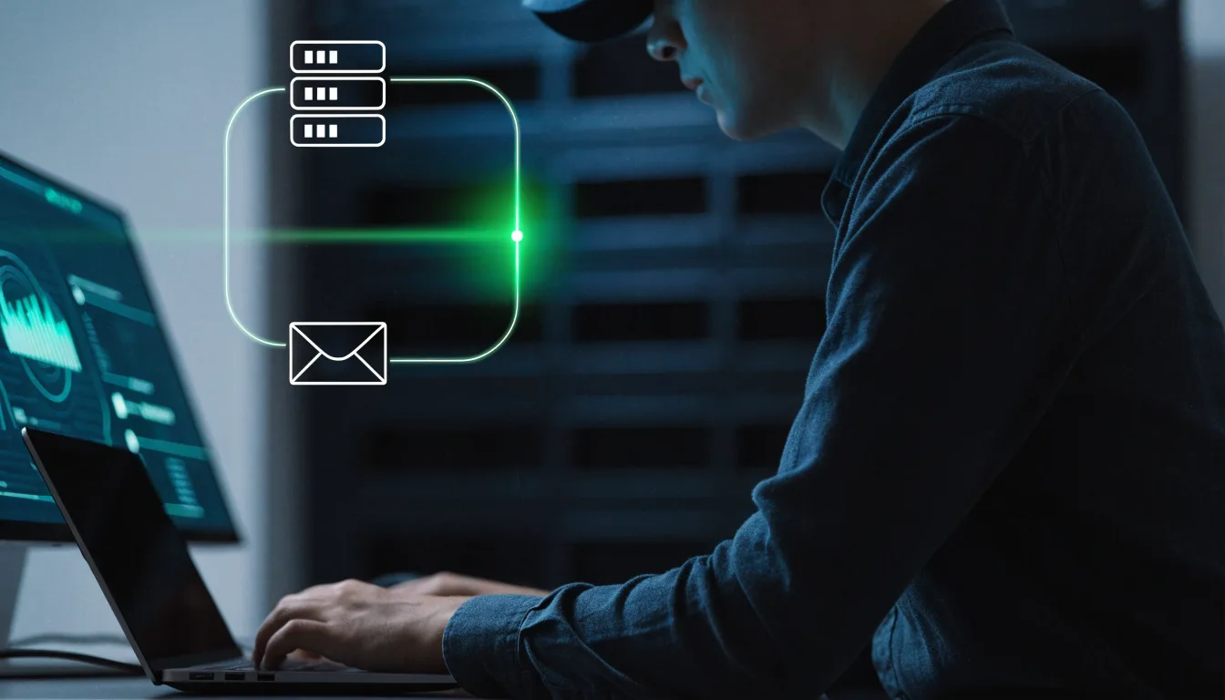 Thử kết nối bảo mật giữa máy chủ website và máy chủ email