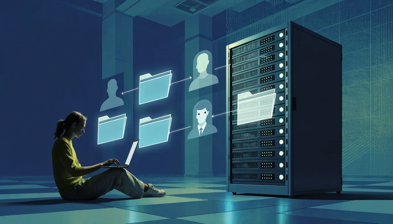 Minh họa thay đổi chủ sở hữu file bằng chown Linux