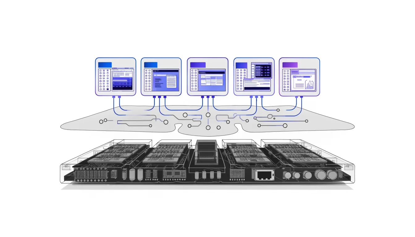 Sơ đồ các lớp hoạt động của KVM VPS