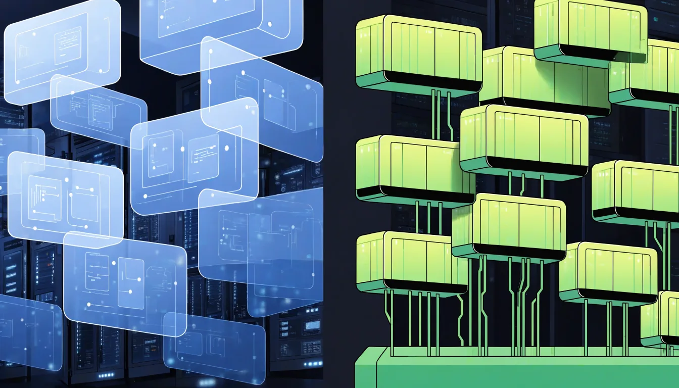 So sánh máy ảo KVM và các container dùng chung kernel