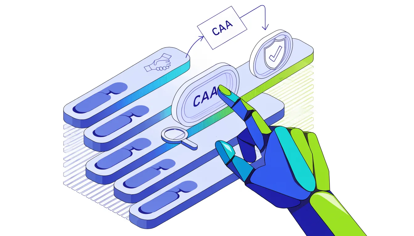 Minh họa cấu hình bản ghi CAA trong khu vực quản lý DNS